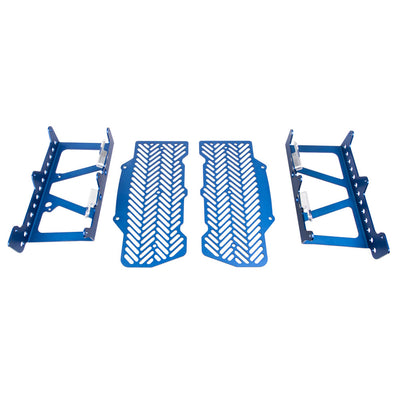 7602 Racing Radiator Braces with Guards Anodized Blue#mpn_KTM-RB04-B