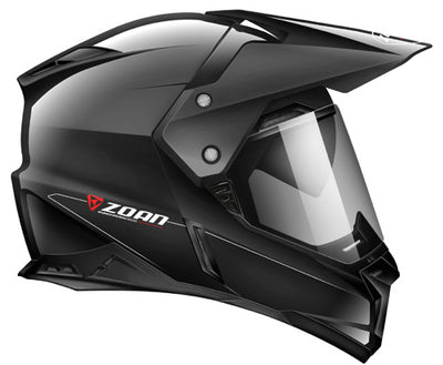 ZOAN SYNCHRONY DUAL SPORT HELMET, BLACK, MED#mpn_521-415SN/E