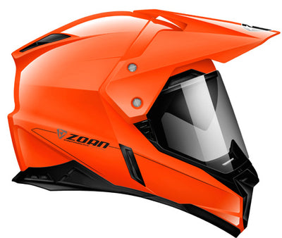 ZOAN SYNCHRONY DUAL SPORT HELMET, HI-VIZ ORANGE, XL#mpn_521-457SN/E