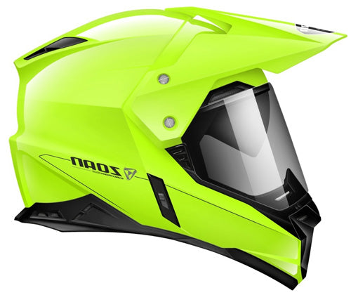 ZOAN SYNCHRONY DUAL SPORT HELMET, HI-VIZ YELLOW, 2XL#mpn_521-448SN