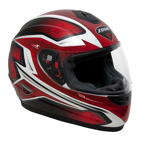 ZOAN THUNDER SN/E HELMET, ELECTRA RED - 3X#mpn_223-109SN/E