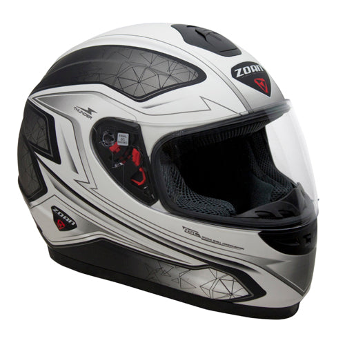 ZOAN THUNDER SN HELMET, ELECTRA MATTE WHITE - XS#mpn_223-193SN