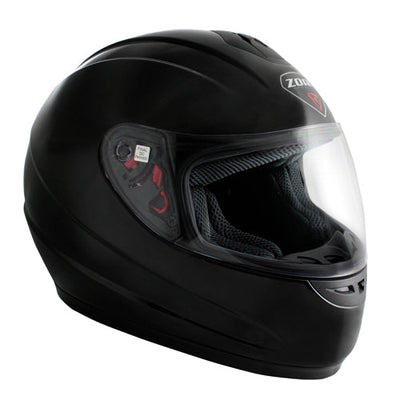 Zoan 223-011SN Thunder Youth Sn Helmet - Black Medium #223-011SN