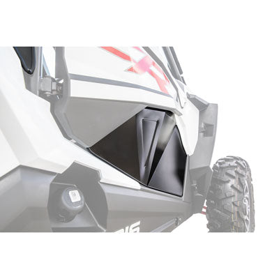 Tusk Aluminum Lower Door Inserts Black#mpn_FTVDI005