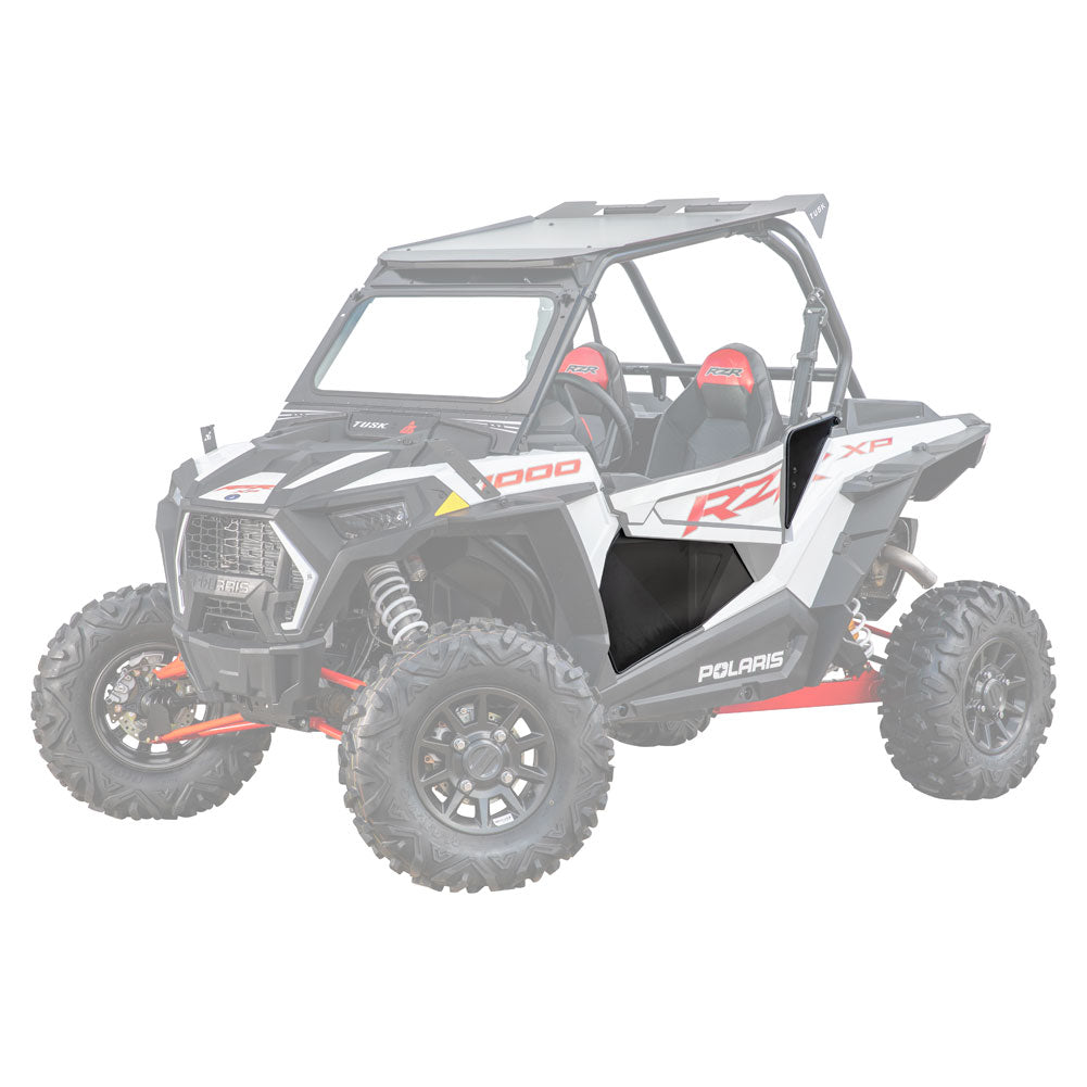 Tusk Aluminum Lower Door Inserts Black#mpn_FTVDI005