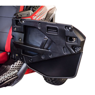 Tusk Aluminum Lower Door Inserts Black#mpn_196-788-0005