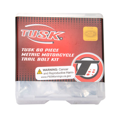 Tusk 60 Piece Metric Motorcycle Trail Bolt Kit#mpn_178664