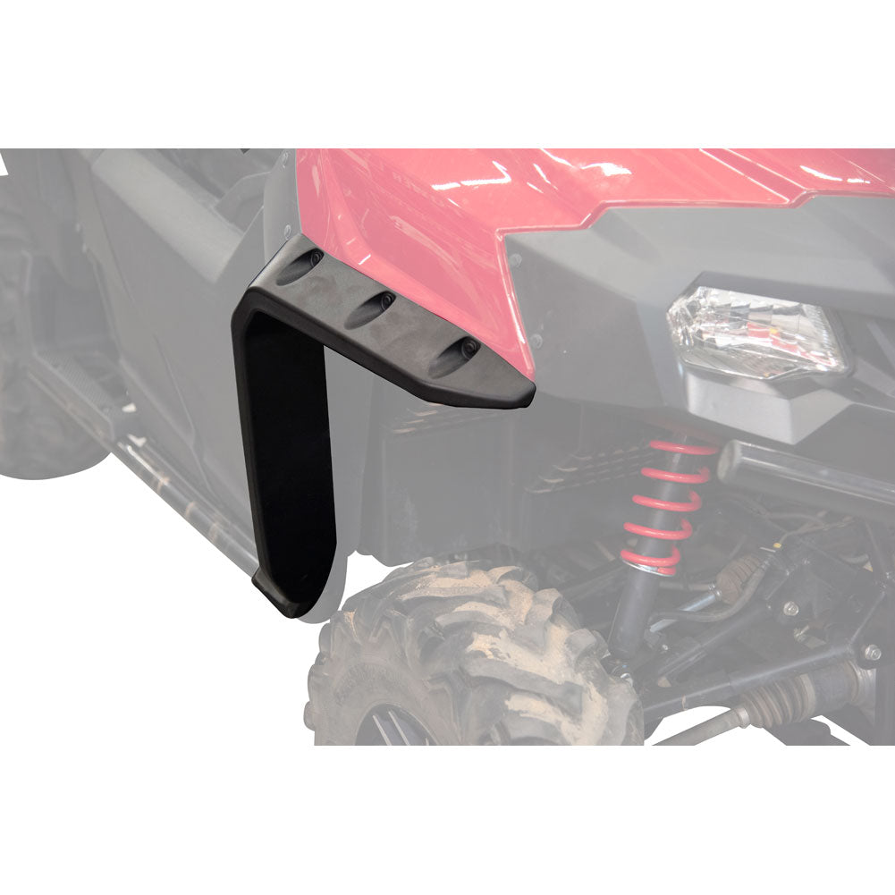 Tusk UTV Molded Fender Flare Kit Front Black#mpn_B0103-00301