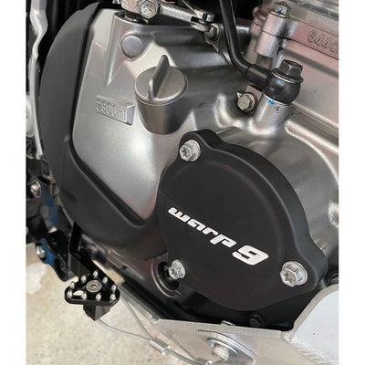 Warp 9 Engine Case Guards Black#mpn_91-DRCASE