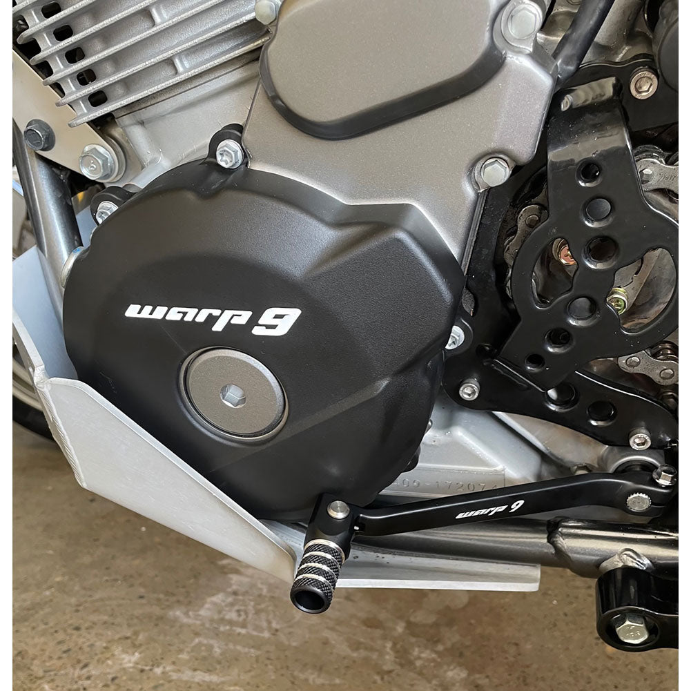 Warp 9 Engine Case Guards Black#mpn_91-DRCASE