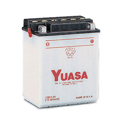 YUASA Standard Battery with Acid YB14AA2#mpn_1402050006